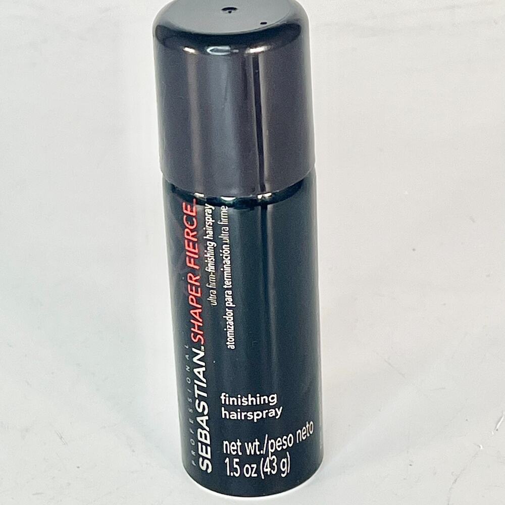 Sebastian Shaper Fierce Ultra-Firm Finishing Hairspray Hair Travel 1.5oz 43g New